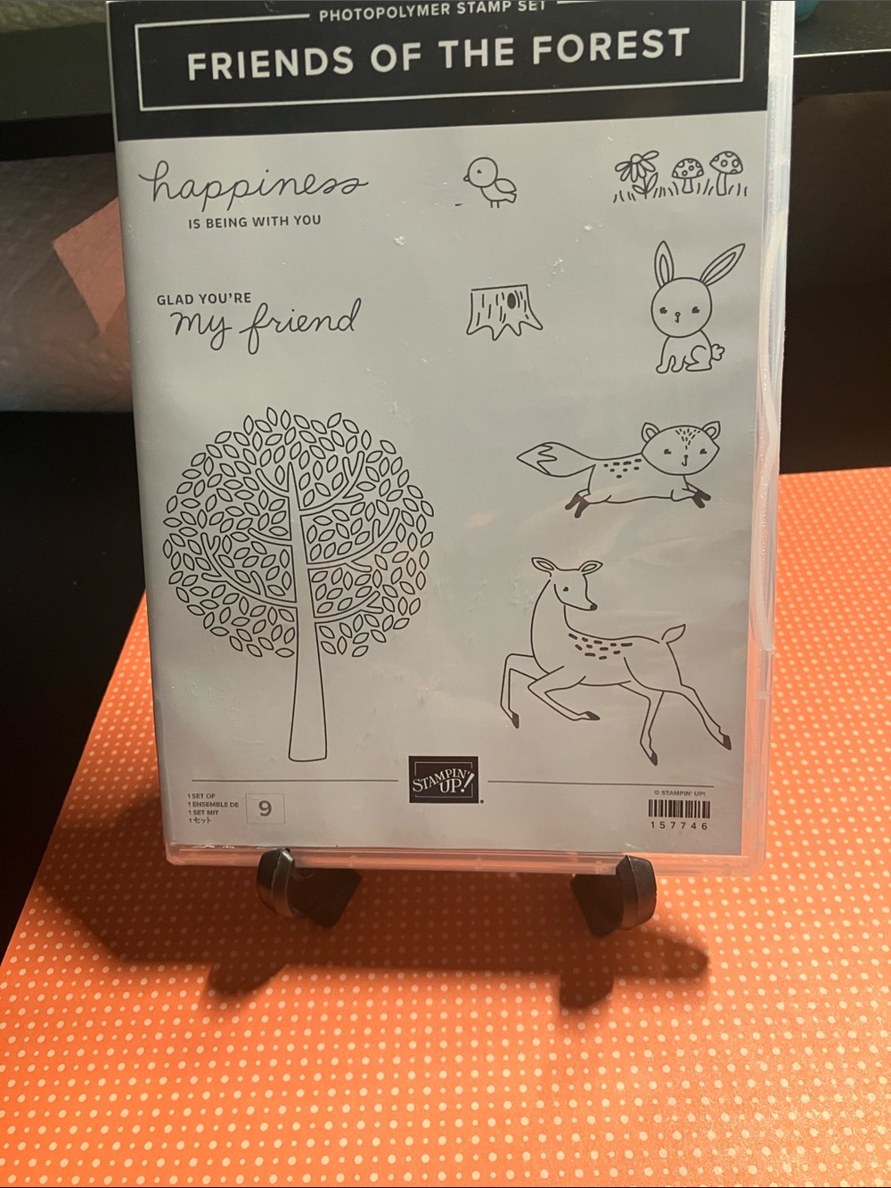 Stampin up set Friends of the Forest . New